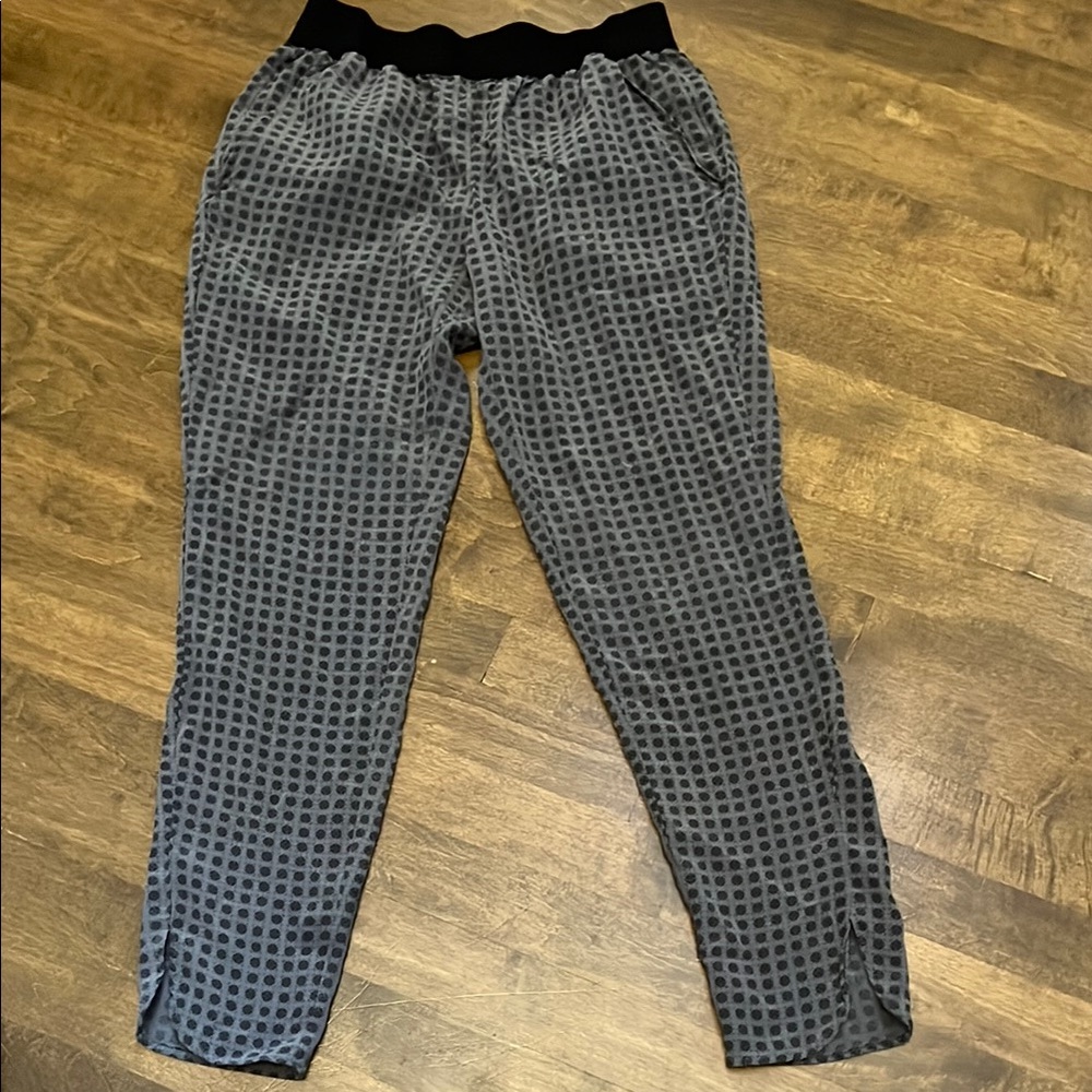 Joe's Jeans Black and Gray Checkered Joggers
